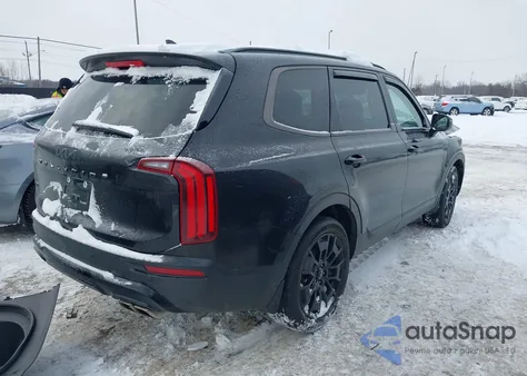 2022 Kia Telluride Ex z USA, uszkodzony, nr VIN 5XYP3DHC9NG253475